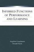 Cover: Inferred Functions of Performance and Learning - Psychology Press