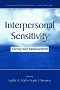 Cover: Interpersonal Sensitivity - Psychology Press Ltd