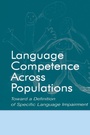 Cover: Language Competence Across Populations - Psychology Press Ltd