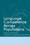Cover: Language Competence Across Populations - Psychology Press Ltd