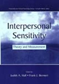 Enlarge image Cover: Interpersonal Sensitivity - Psychology Press