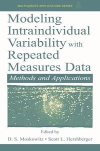 Enlarge image Cover: Modeling Intraindividual Variability With Repeated Measures Data - Psychology Press Ltd