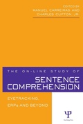 Cover: The On-line Study of Sentence Comprehension - Psychology Press Ltd