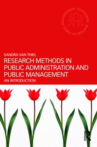 Enlarge image Cover: Research Methods in Public Administration and Public Management - Routledge