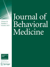 Abbildung von: Journal of Behavioral Medicine - Springer