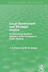 Bild: Local Government and Strategic Choice (Routledge Revivals) - Routledge