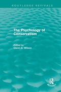 Cover: The Psychology of Conservatism (Routledge Revivals) - Routledge