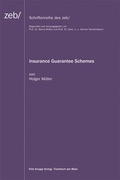 Cover: Insurance Guarantee Schemes - Knapp, Fritz