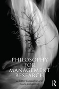 Cover: Philosophy for Management Research - Routledge