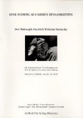 Cover: Eine Stimme aus sieben Einsamkeiten - Der Philosoph Friedrich Wilhelm Nietzsche - utzverlag GmbH