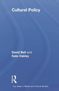 Cover: Cultural Policy - Routledge
