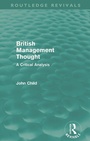 Cover: British Management Thought (Routledge Revivals) - Routledge