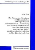 Abbildung von: Die Börsenprospekthaftung der börsennotierten Aktiengesellschaft - utzverlag GmbH