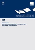 Cover: Wissensbasierte Montageplanung in der Digitalen Fabrik am Beispiel der Automobilindustrie - utzverlag GmbH