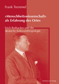 Cover: 'Menschheitswissenschaft' als Erfahrung des Ortes - utzverlag GmbH
