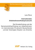 Cover: Internationales Arbeitnehmererfinderprivatrecht - utzverlag GmbH