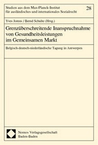 Abbildung von: Grenzüberschreitende Inanspruchnahme von Gesundheitsleistungen im Gemeinsamen Markt - Nomos