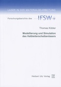 Cover: Modellierung und Simulation des Halbleiterscheibenlasers - utzverlag GmbH