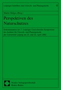 Bild: Perspektiven des Naturschutzes - Nomos