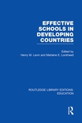 Cover: Effective Schools in Developing Countries - Routledge