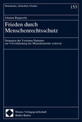 Cover: Frieden durch Menschenrechtsschutz - Nomos