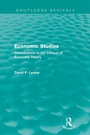 Cover: Economic Studies (Routledge Revivals) - Routledge