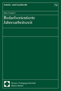Abbildung von: Bedarfsorientierte Jahresarbeitszeit - Nomos