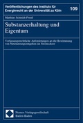 Cover: Substanzerhaltung und Eigentum - Nomos
