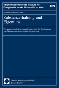 Enlarge image Cover: Substanzerhaltung und Eigentum - Nomos