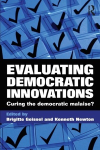 Enlarge image Cover: Evaluating Democratic Innovations - Routledge