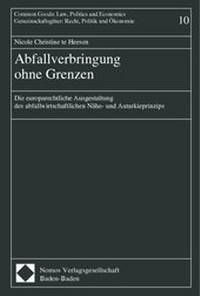 Abbildung von: Abfallverbringung ohne Grenzen - Nomos