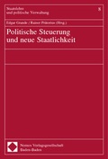 Cover: Politische Steuerung und neue Staatlichkeit - Nomos