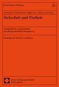 Cover: Sicherheit und Freiheit - Nomos