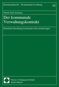 Cover: Der kommunale Verwaltungskontrakt - Nomos