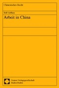 Cover: Arbeit in China - Nomos