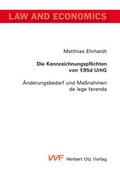 Cover: Die Kennzeichnungspflichten von &sect;95d UrhG - utzverlag GmbH