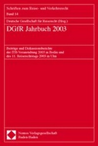 Abbildung von: DGfR Jahrbuch 2003 - Nomos