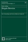 Cover: Illegale Beweise - Nomos