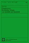 Bild: Grundwasser: Rechtlicher Schutz von Qualität und Quantität - Nomos