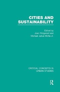 Cover: Cities and Sustainability - Taylor & Francis