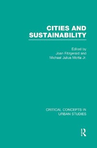 Enlarge image Cover: Cities and Sustainability - Taylor & Francis