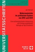 Cover: Wohnraummiete im politischen System von BRD und DDR - Nomos
