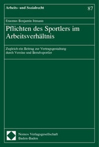 Abbildung von: Pflichten des Sportlers im Arbeitsverhältnis - Nomos