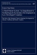 Cover: A Hard Patent System: An Impediment to Technological (Economic) Development in Less Developed Countries - Nomos