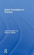 Cover: Dutch Translation in Practice - Routledge