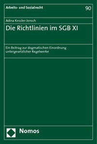 Abbildung von: Die Richtlinien im SGB XI - Nomos