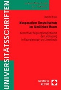 Bild: Kooperativer Umweltschutz im ländlichen Raum - Nomos