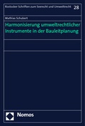 Bild: Harmonisierung umweltrechtlicher Instrumente in der Bauleitplanung - Nomos
