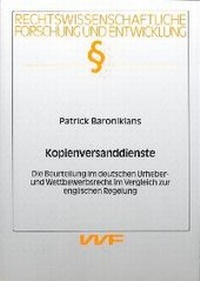 Abbildung von: Kopienversanddienste - utzverlag GmbH