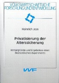 Enlarge image Cover: Privatisierung der Alterssicherung - utzverlag GmbH